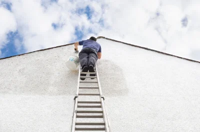 Peinture extérieure à Magneville — façades et ravalement